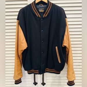 Brooks Brothers Vintage Varsity Bomber Jacket
